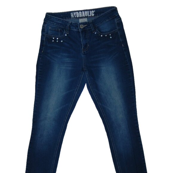 Hydraulic Jeans Women's Size 6 Stretch Dark Wash - Picture 1 of 11